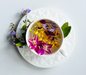 Flower tea